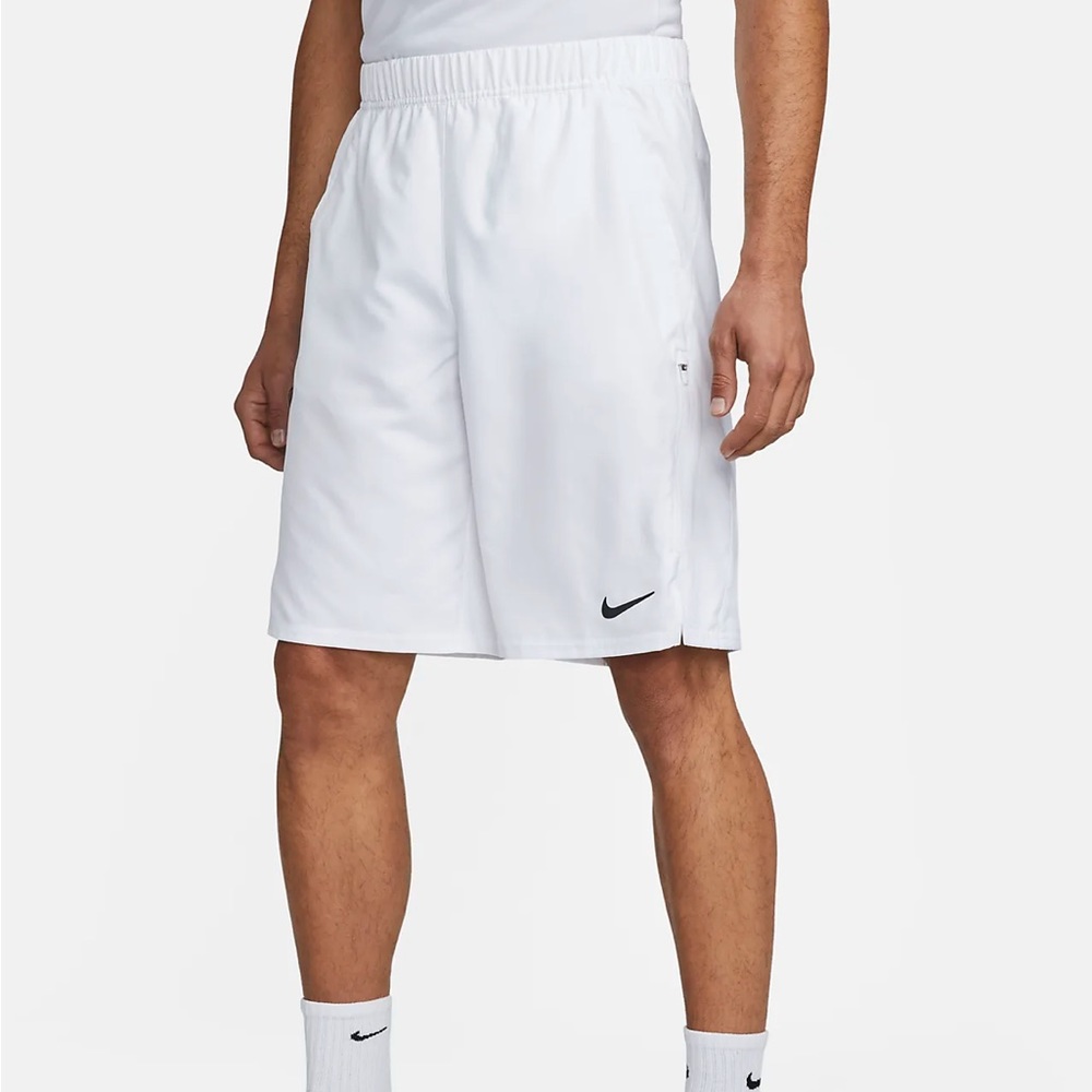 White Nike basketball shorts!